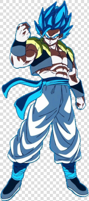 gogeta  supersaiyanblue  goku  vegeta  fusion  dragonballsuper   Dragon Ball Super Broly Gogeta  HD Png Download