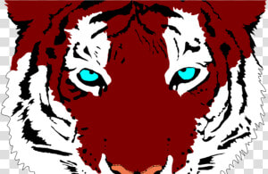 Bengal Cat Clipart   Transparent Tiger Head Clipart  HD Png Download
