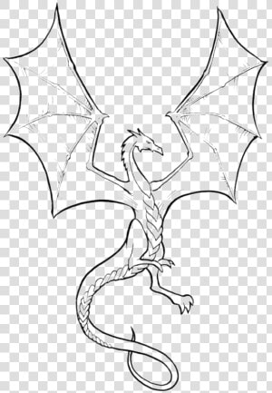Dragon Coloring Pages To Print Az Coloring Pages Dragon   Easy Dragon Coloring Pages  HD Png Download