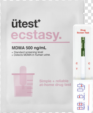 Ecstasy Home Drug Test   500 Ml Of Mdma  HD Png Download
