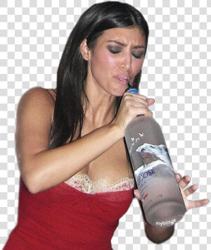 Kim Kardashian Drunk  HD Png Download