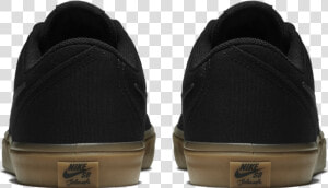 Nike Sb Check Solar Canvas Black  HD Png Download