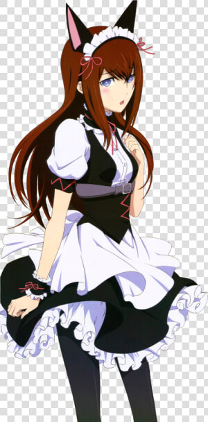 Makise Kurisu Maid  HD Png Download