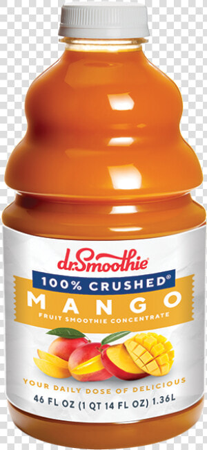 Drs 100 Crushed 64oz Mango 600 X 645   Dr Smoothie Mango  HD Png Download
