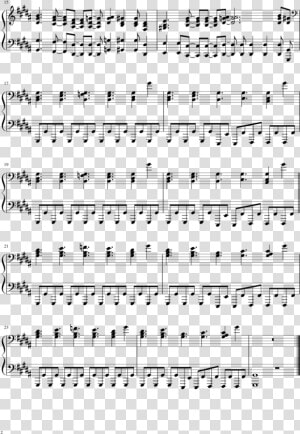 Version One Sheet Music For   Everything Is Awesome Partitura  HD Png Download