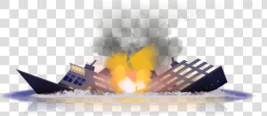 Sinking Ship   Cartoon Sinking Ship Png  Transparent Png