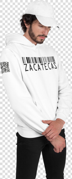 Image Of Estado Barcode   Hoodie  HD Png Download