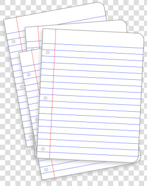 Messy Lined Papers Clip Arts  HD Png Download