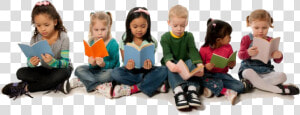 Children Reading Books Together   Child Aphasia  HD Png Download