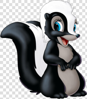 Clipart Squirrel Bambi Character   Disney Bambi Flower  HD Png Download