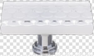 Honeycomb White Long Knob   Coffee Table  HD Png Download