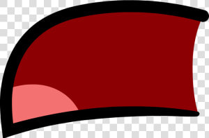 Transparent Frown Png   Bfdi Open Mouth 3 Frown  Png Download