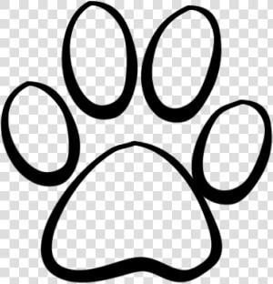 Claws Clipart Dog Claw   Paw Black And White Clipart  HD Png Download