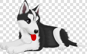Png Library Download Siberian Husky Pet Cat Clip Art   Siberian Husky  Transparent Png