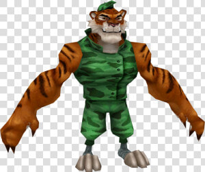 Tiny Tiger Crash Of The Titans   Tiny Tiger Crash Bandicoot Titans  HD Png Download