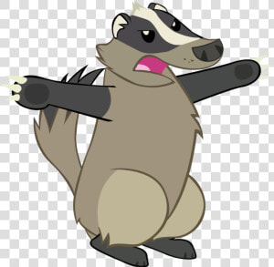 Badger Png   Cartoon Transparent Badger  Png Download