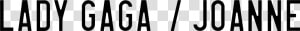 Lady Gaga Joanne Font  HD Png Download