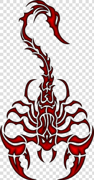 Transparent Tribal Design Png   Scorpio Symbol  Png Download