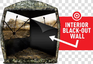 Surroundview 360 Interior Black out Wall   Primos Double Bull 270  HD Png Download