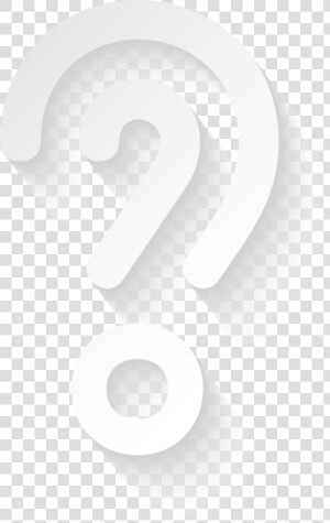 Question Mark White Png   Question Mark White 3d Png  Transparent Png