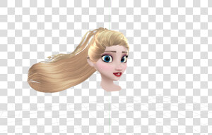 Deviantart Frozen 2 Elsa Long Hair Mmd  HD Png Download