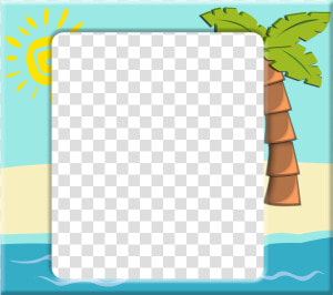 Nos Apps Templates Category   Beach Photo Frame  HD Png Download