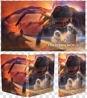 Forbidden World Steelbook  HD Png Download