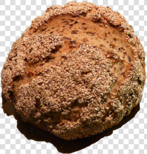Homemade Bread With Sesame Transparent Image Number   Bread  HD Png Download