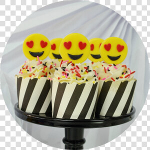 True Love Emoji Cupcake Toppers Sweet Cakes By Rebecca   Cake Decorating  HD Png Download