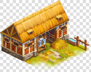 Us Stable L1   Log Cabin  HD Png Download