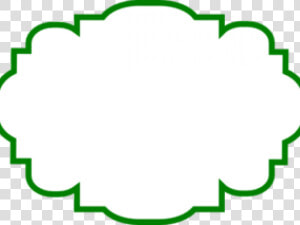 Label Cliparts   Green Bracket Shape  HD Png Download