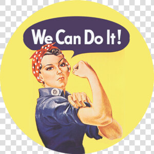 Rosie The Riveter Round Magnet   Women  39 s Equality Day 2018  HD Png Download