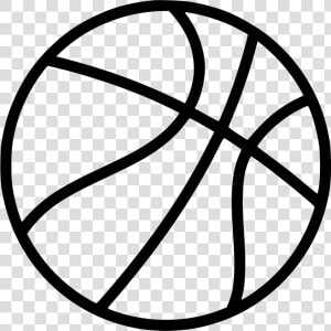 Basketball   Basketball Black And White Png  Transparent Png