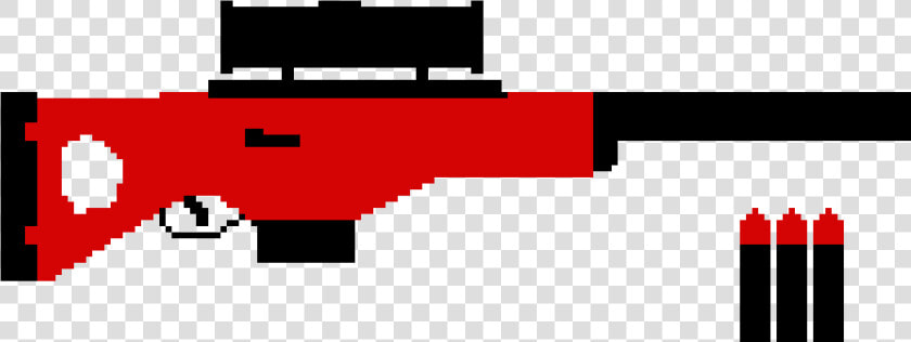Bolt Action Sniper Fortnite Pixel Art  HD Png DownloadTransparent PNG