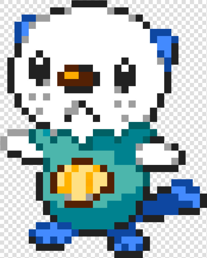  oshawott  pokemon  water  type  pixel  kawaii  cute   Pixel Art Pokemon Oshawott  HD Png DownloadTransparent PNG