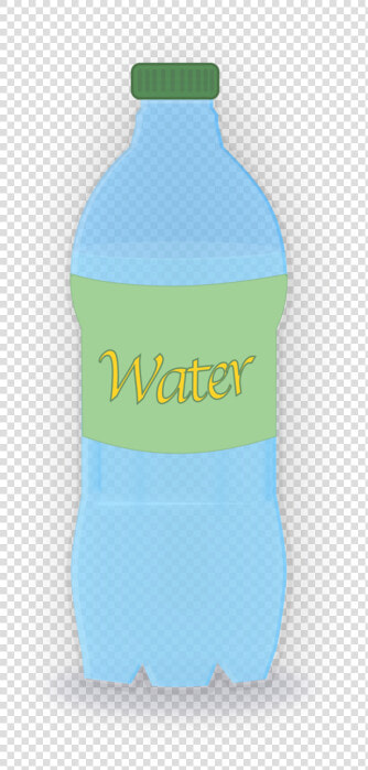 Blue liquid plastic Bottle   Plastic Bottle  HD Png DownloadTransparent PNG