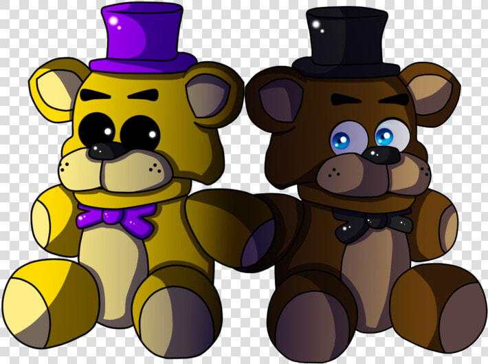 28 Collection Of Golden Freddy Plush Drawing   Golden Freddy Drawing Cute  HD Png DownloadTransparent PNG