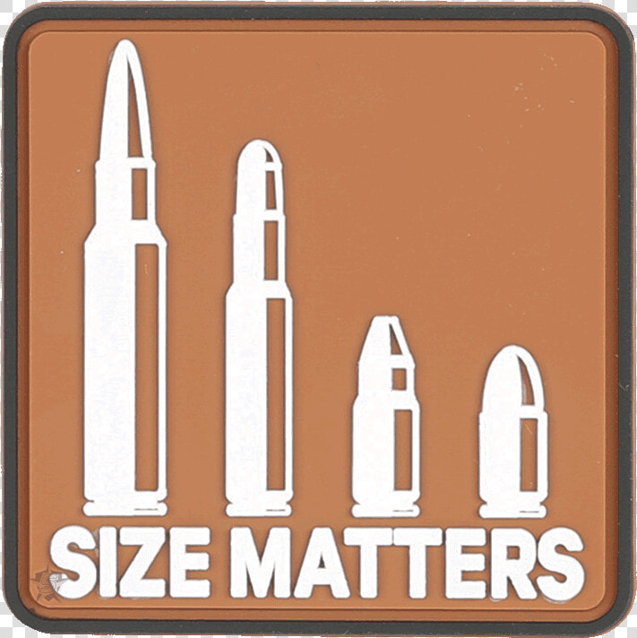 Size Matters Morale Patch   Bullet  HD Png DownloadTransparent PNG