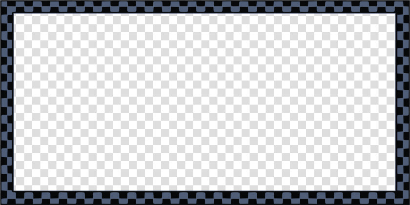 Blue picture Frame square   Clipart Rectangle Outline  HD Png DownloadTransparent PNG