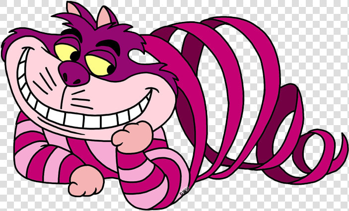 Clipart Smile Alice In Wonderland Cat   Disney Cheshire Cat Disappearing  HD Png DownloadTransparent PNG