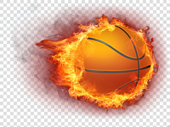 Basketball Fire Icon   Basketball Ball On Fire  HD Png DownloadTransparent PNG