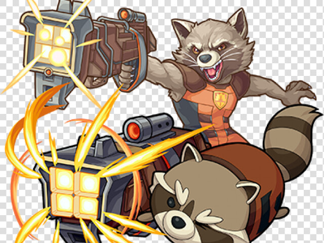 Rocket Raccoon Clipart Defender Galaxy   Rocket Raccoon In Guardians Of The Galaxy Cartoon  HD Png DownloadTransparent PNG