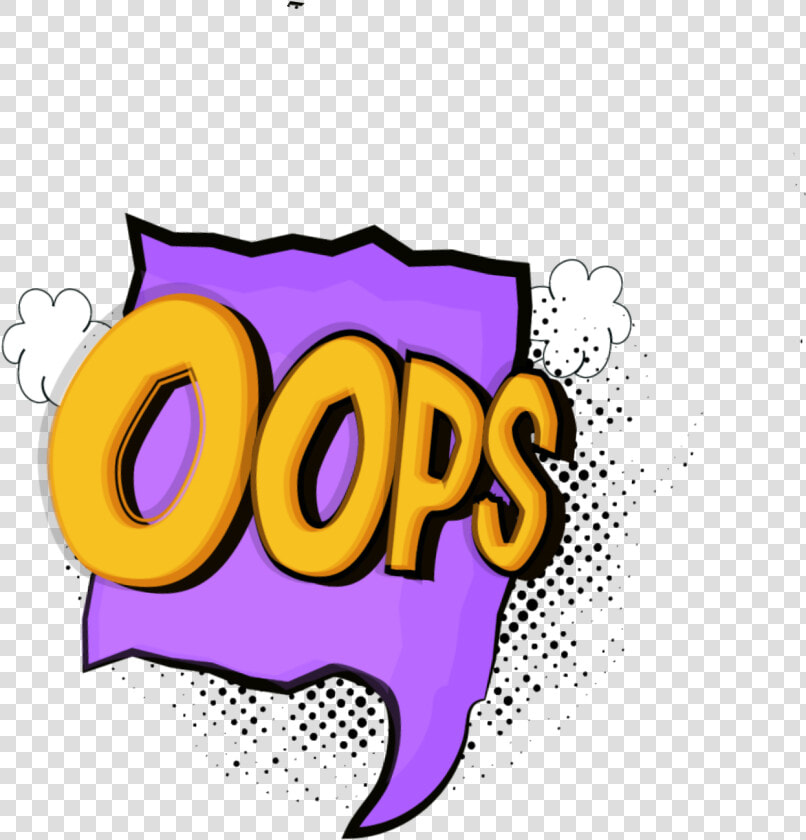 Oops Oops Oopssticker Speechbubble Speech Speechbubble  HD Png DownloadTransparent PNG