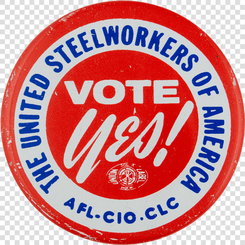 United Steelworkers Vote Yes Club Busy Beaver Button   Colegio Latinoamericano 2  HD Png DownloadTransparent PNG
