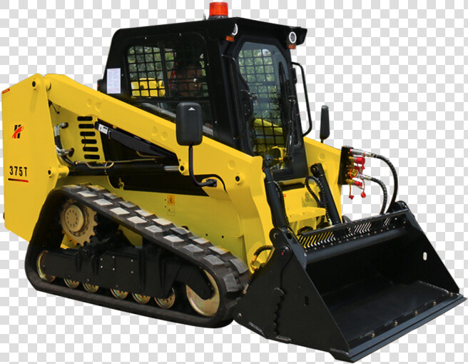 Crawler Skid Steer Loader   Bulldozer  HD Png DownloadTransparent PNG