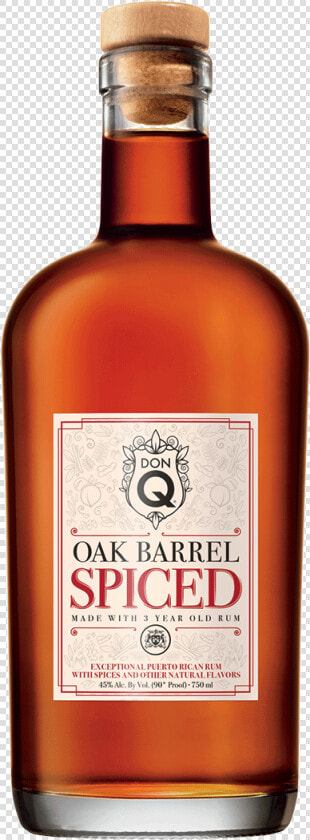 Don Q Oak Barrel Spiced Rum  HD Png DownloadTransparent PNG