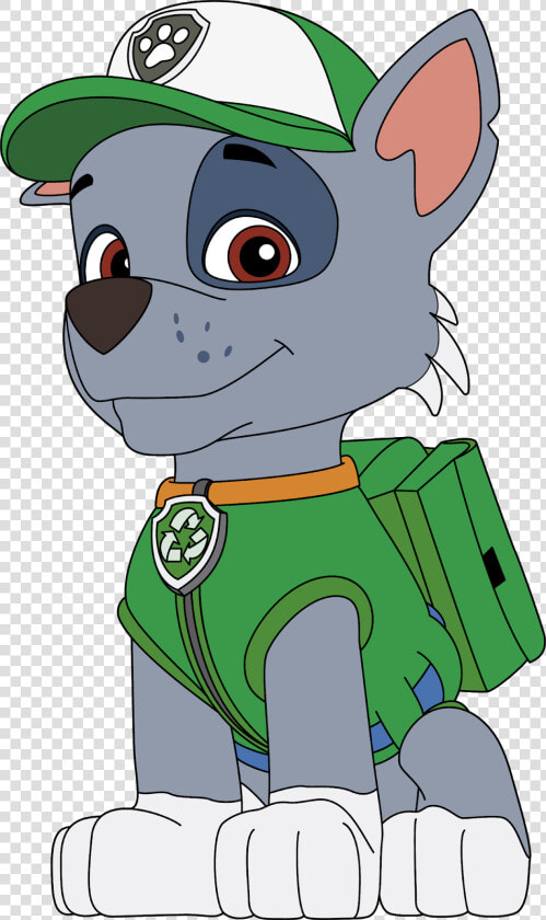 Rocky 2 Patrulha Canina Vetor Grátis Paw Patrol Free   Patrulha Canina Png Vector  Transparent PngTransparent PNG