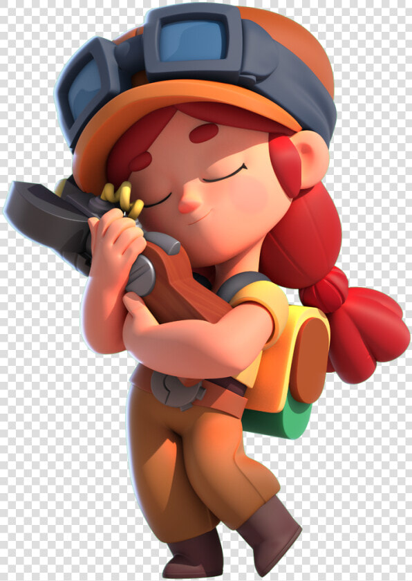Brawl Stars Spike And Jessie  HD Png DownloadTransparent PNG