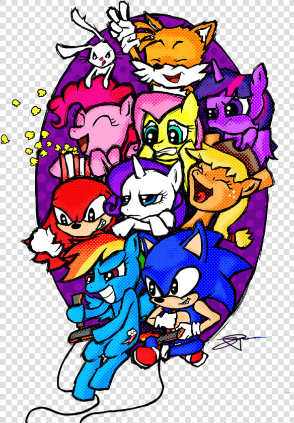 At Rarity S Sonic Mlp Mashup By  HD Png DownloadTransparent PNG