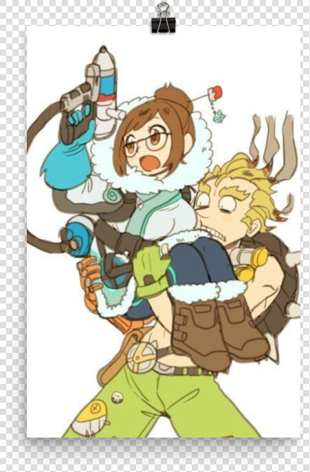 Overwatch Junkrat And Mei  HD Png DownloadTransparent PNG